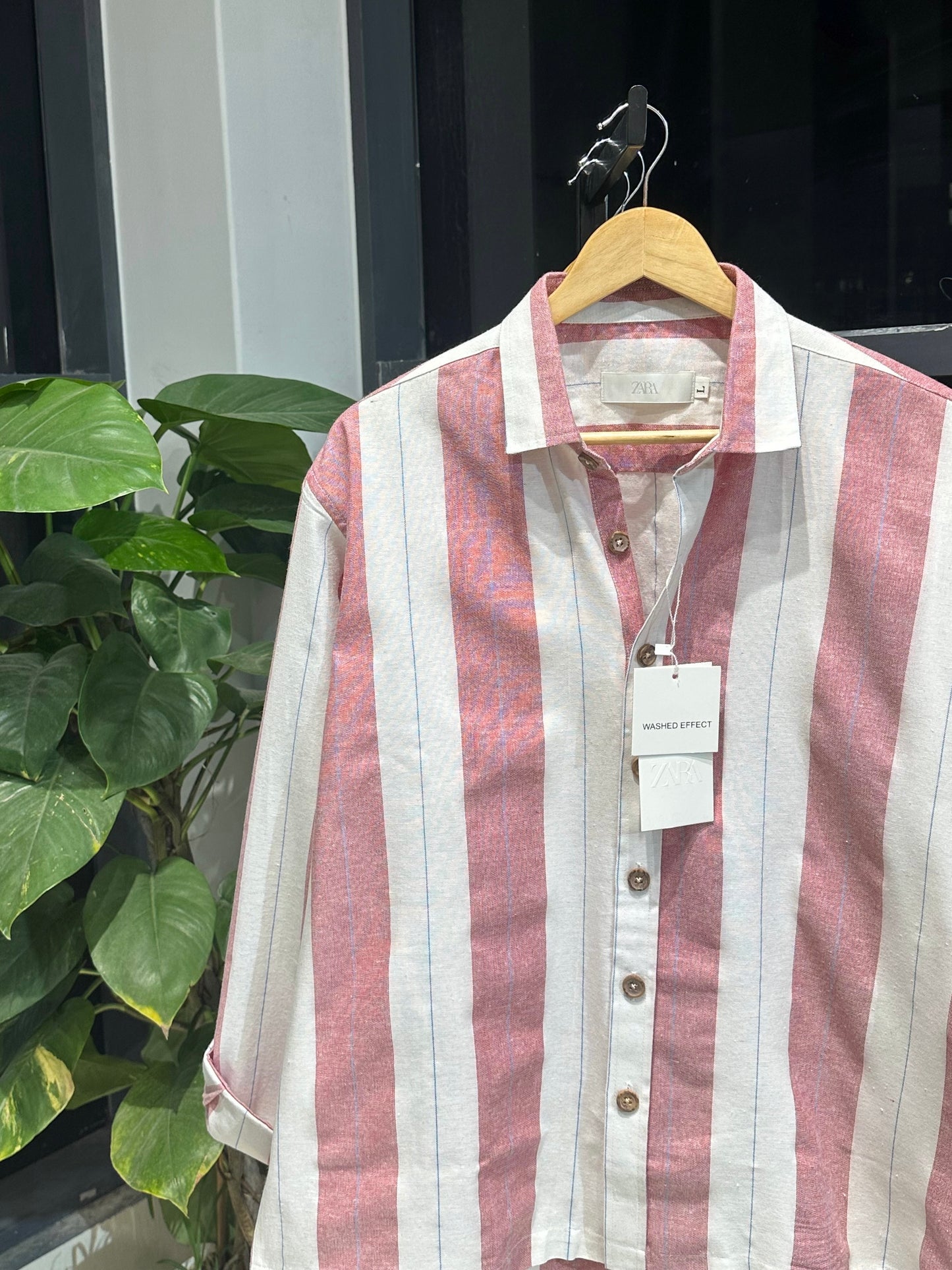 Urban Drift Boxy Shirt-dusty rose