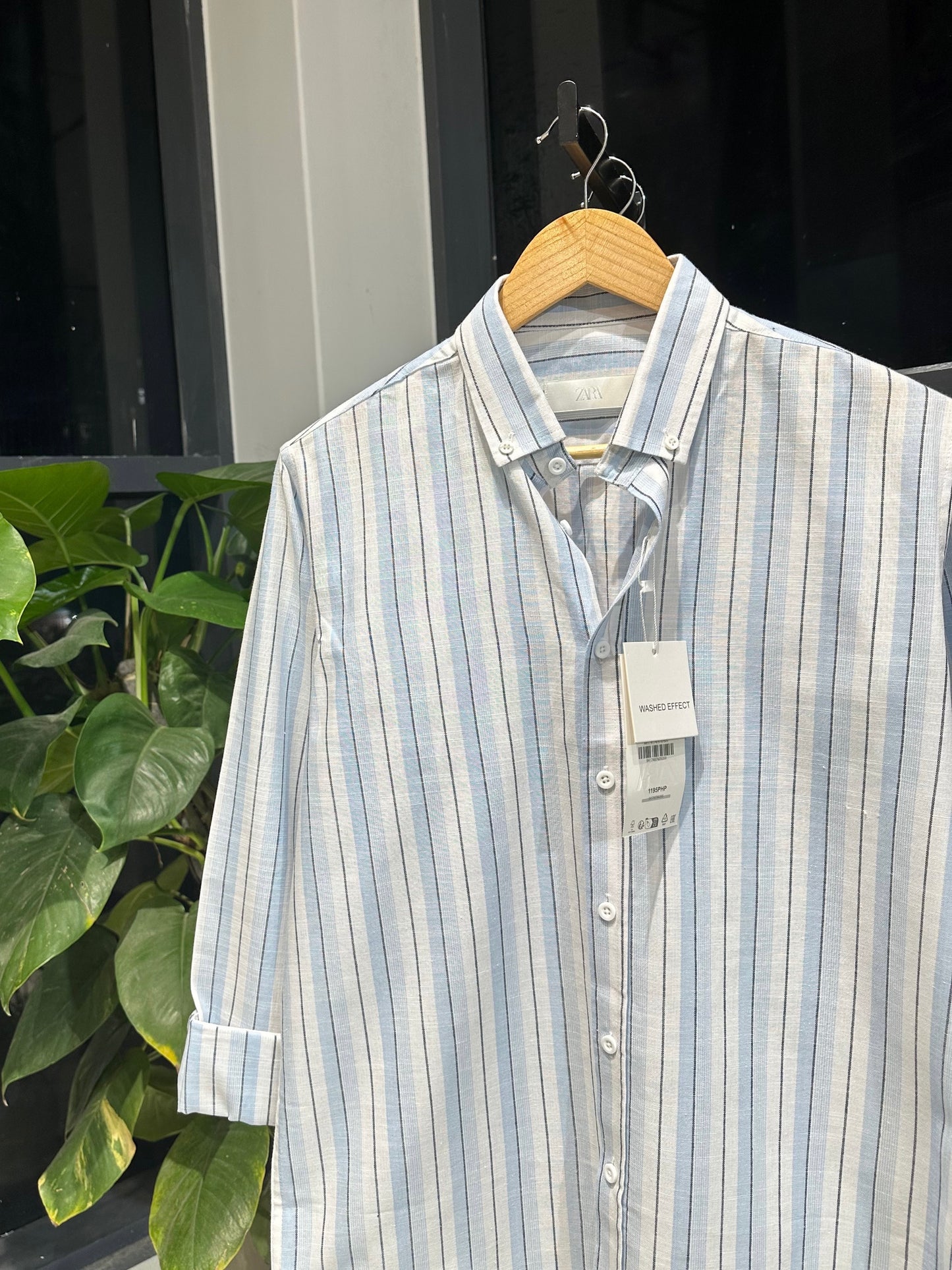 Gentle Stripe Shirt- Ocean Breeze Blue