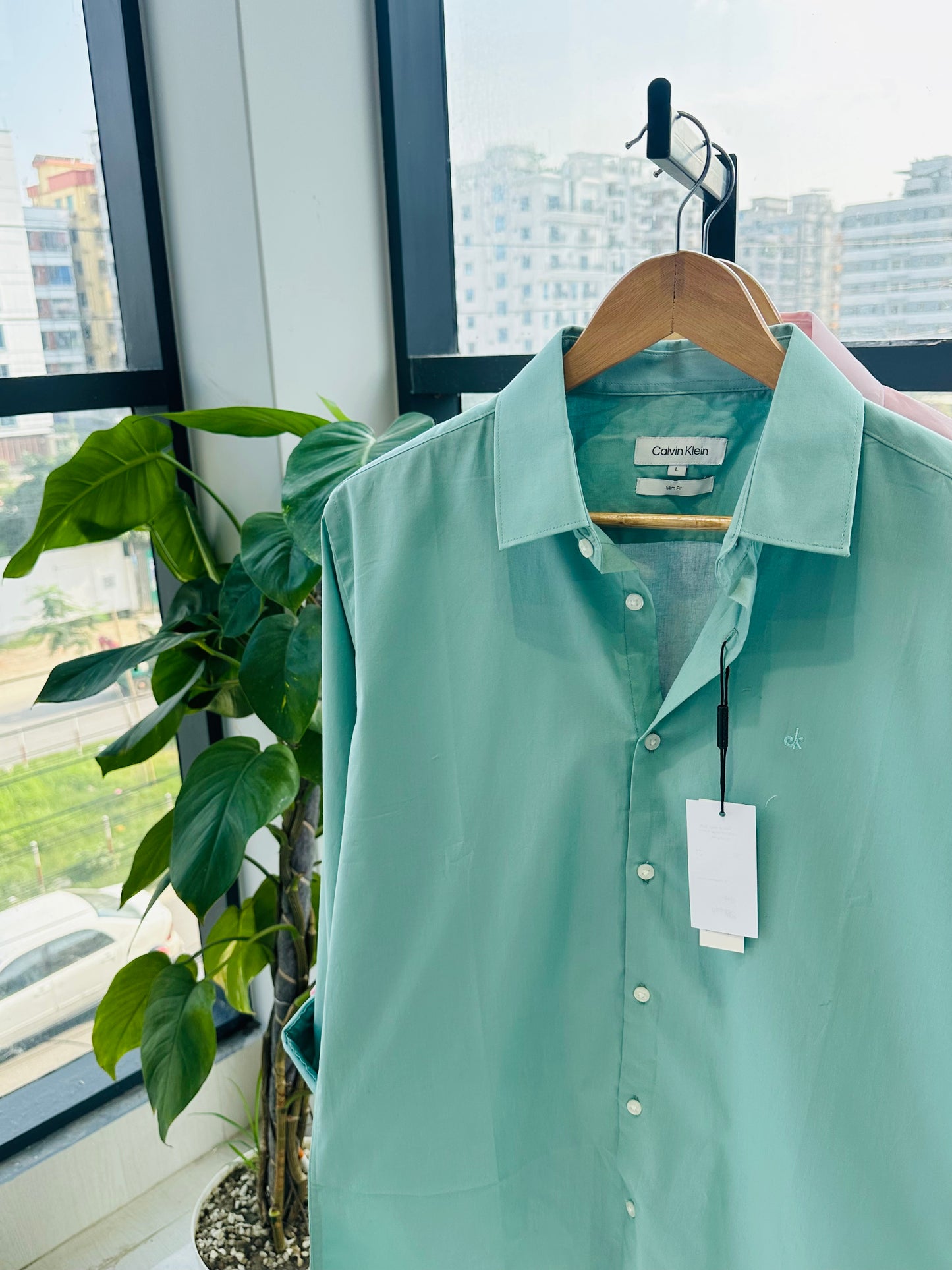 Classic Shirt-Mint Green