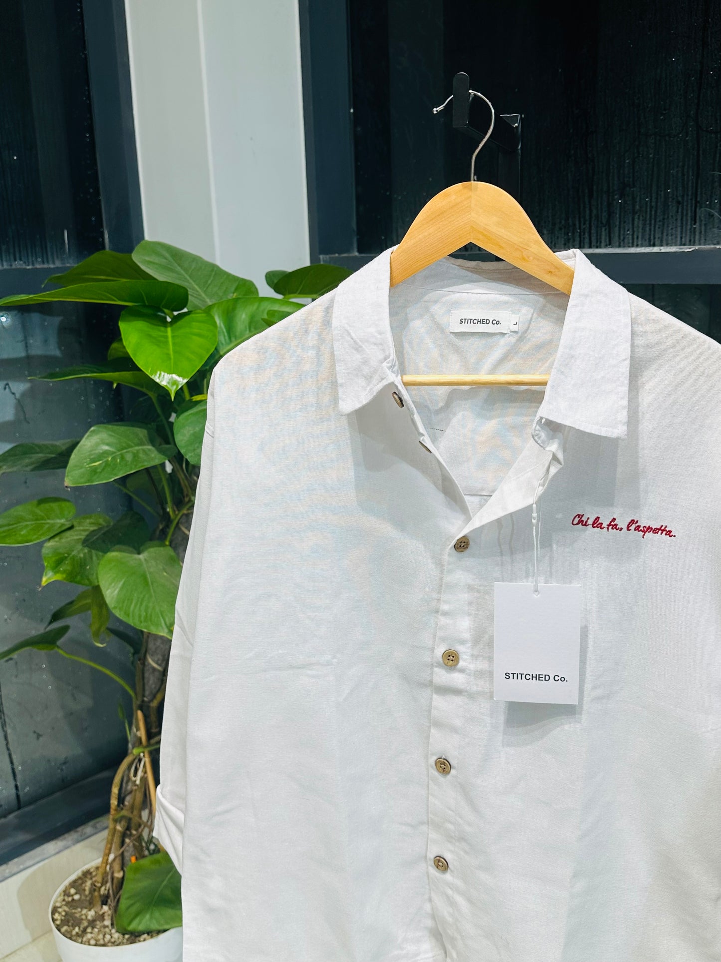Oversized Shirt-White