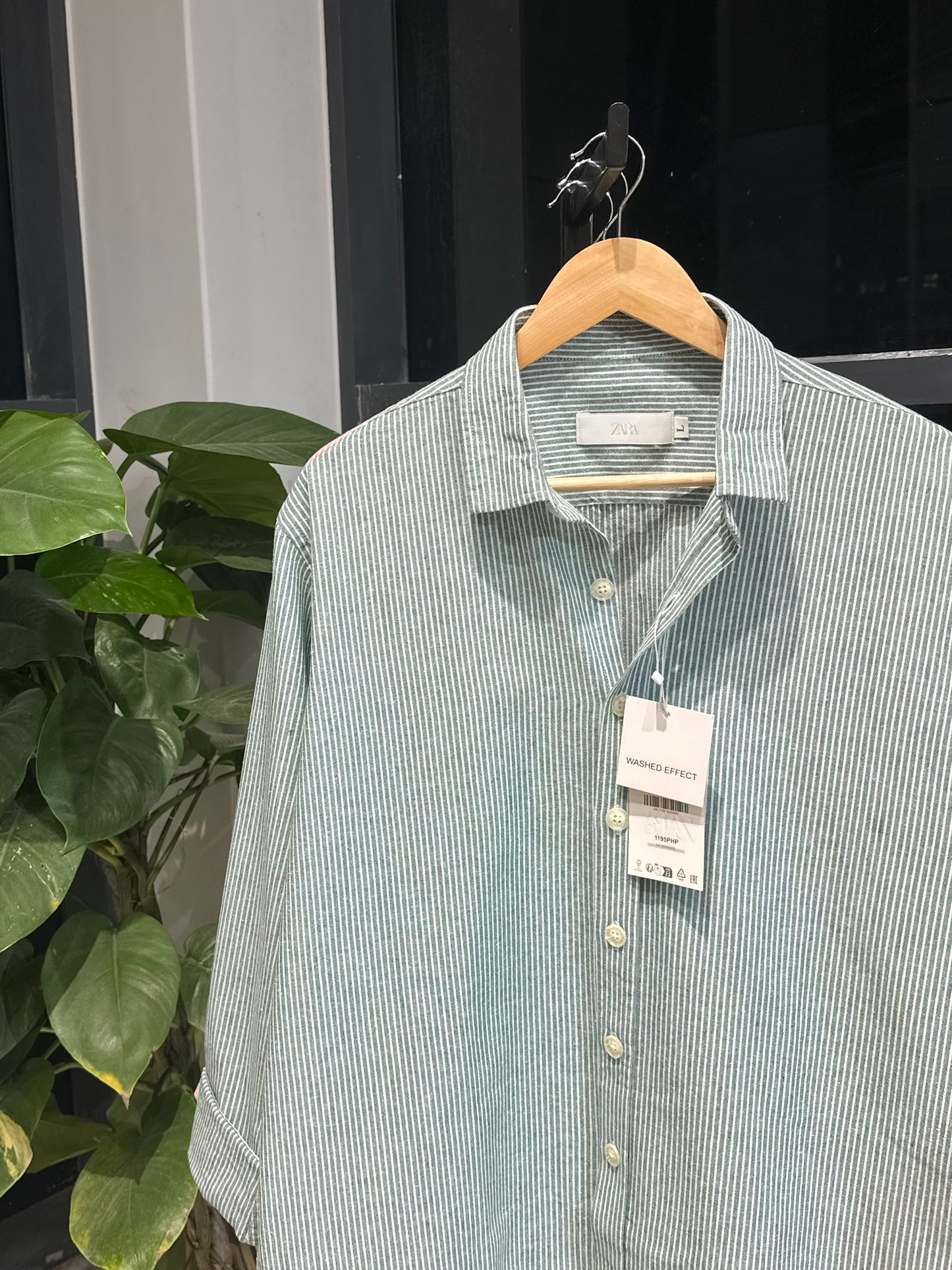 Urban Drift Boxy Shirt-seafoam green