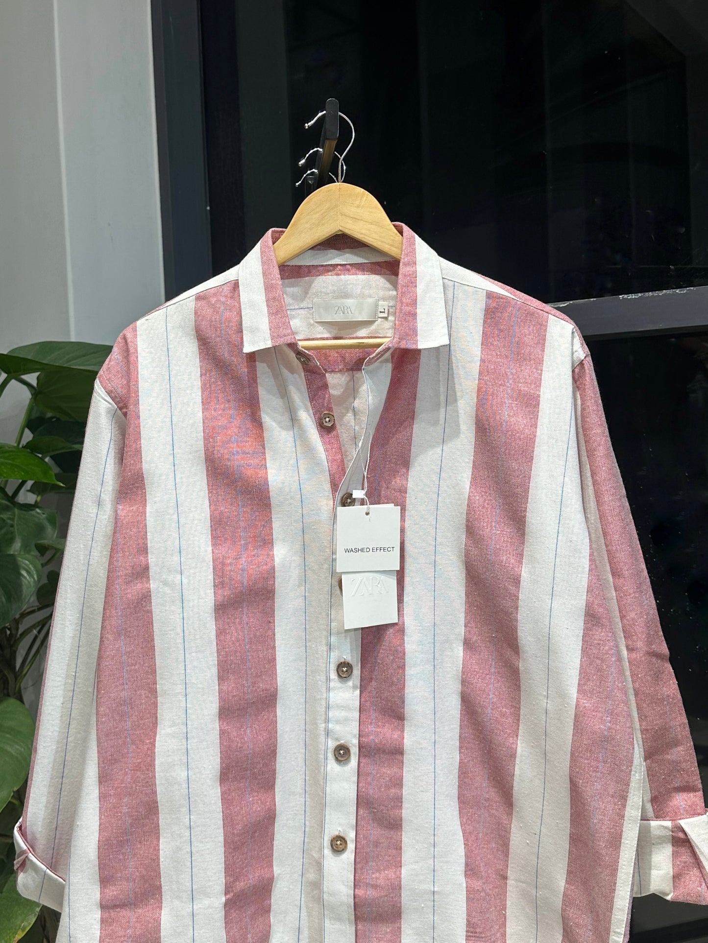 Urban Drift Boxy Shirt-dusty rose