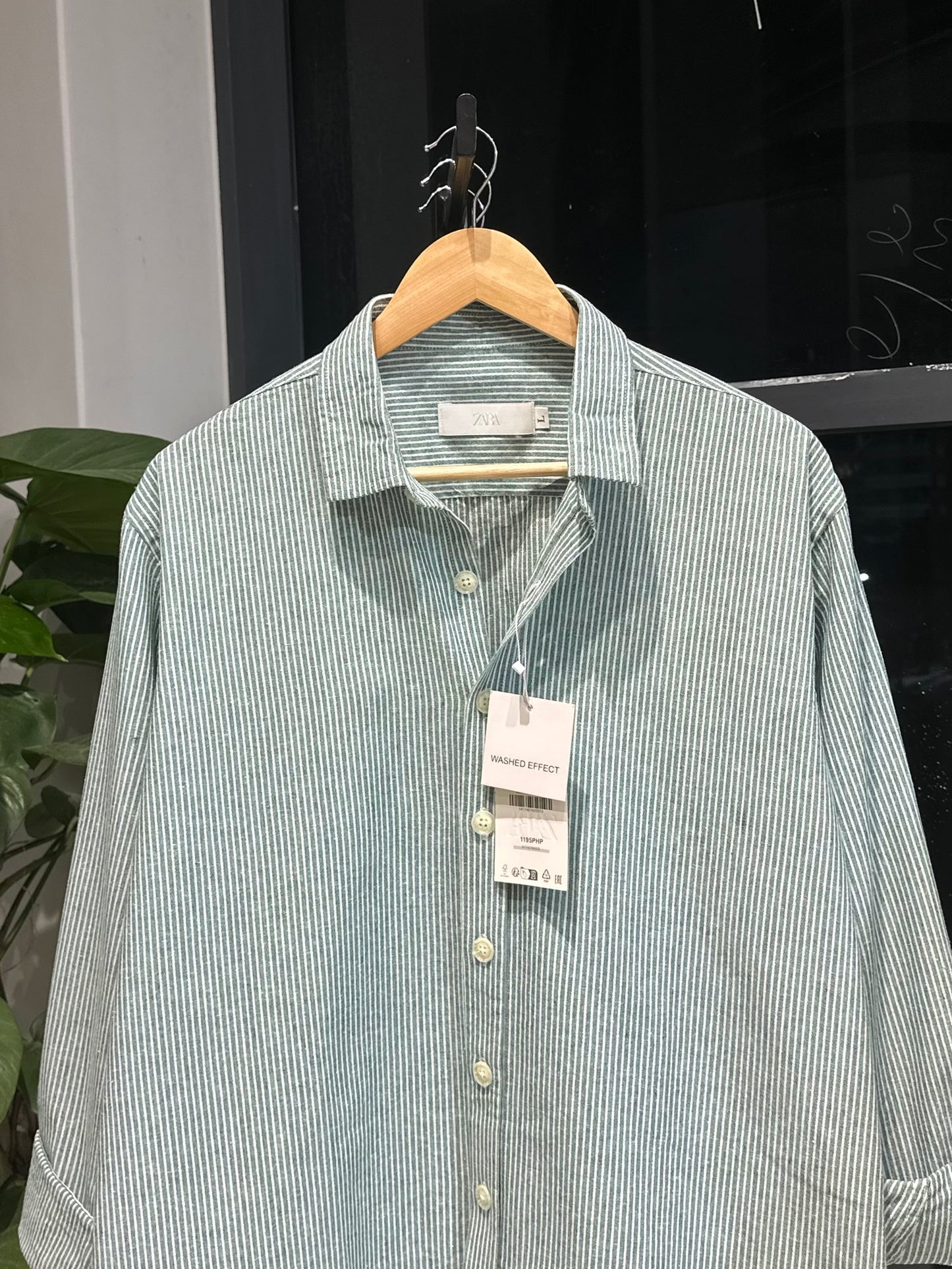 Urban Drift Boxy Shirt-seafoam green