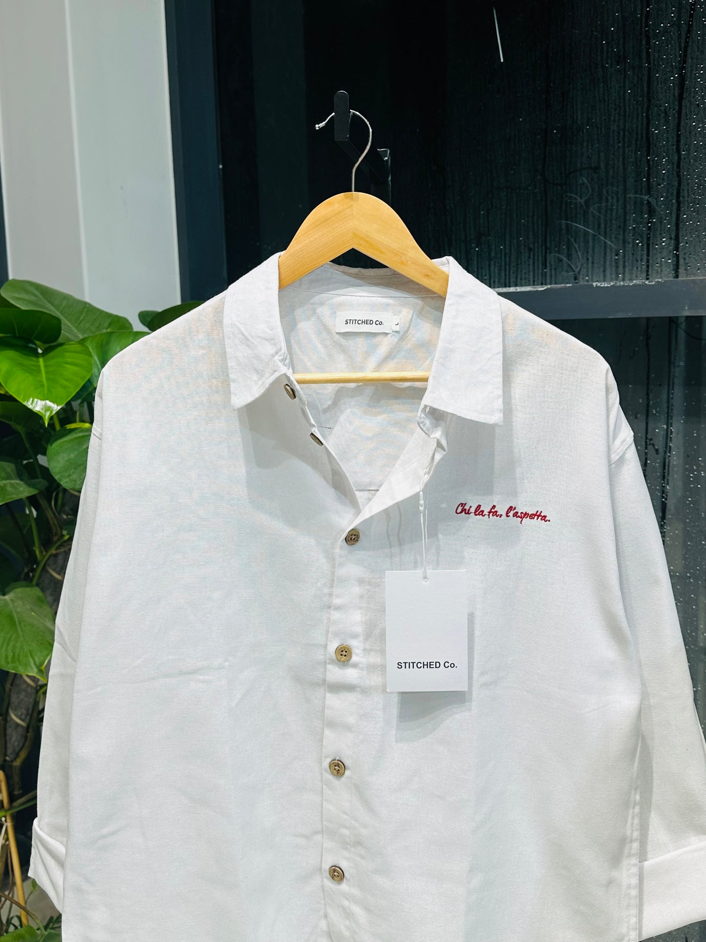 Oversized Shirt-White