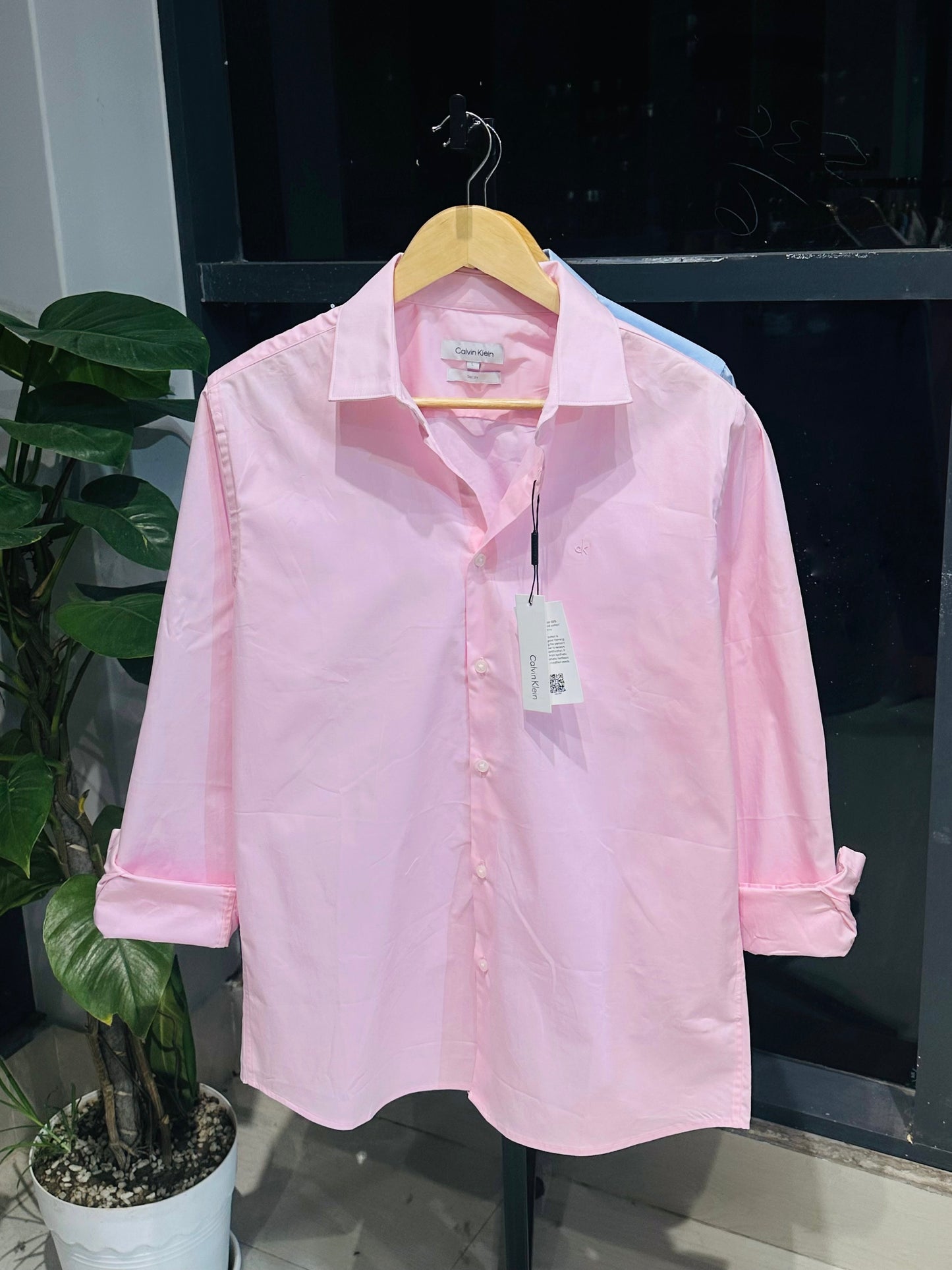 Classic Shirt-Rose Mist