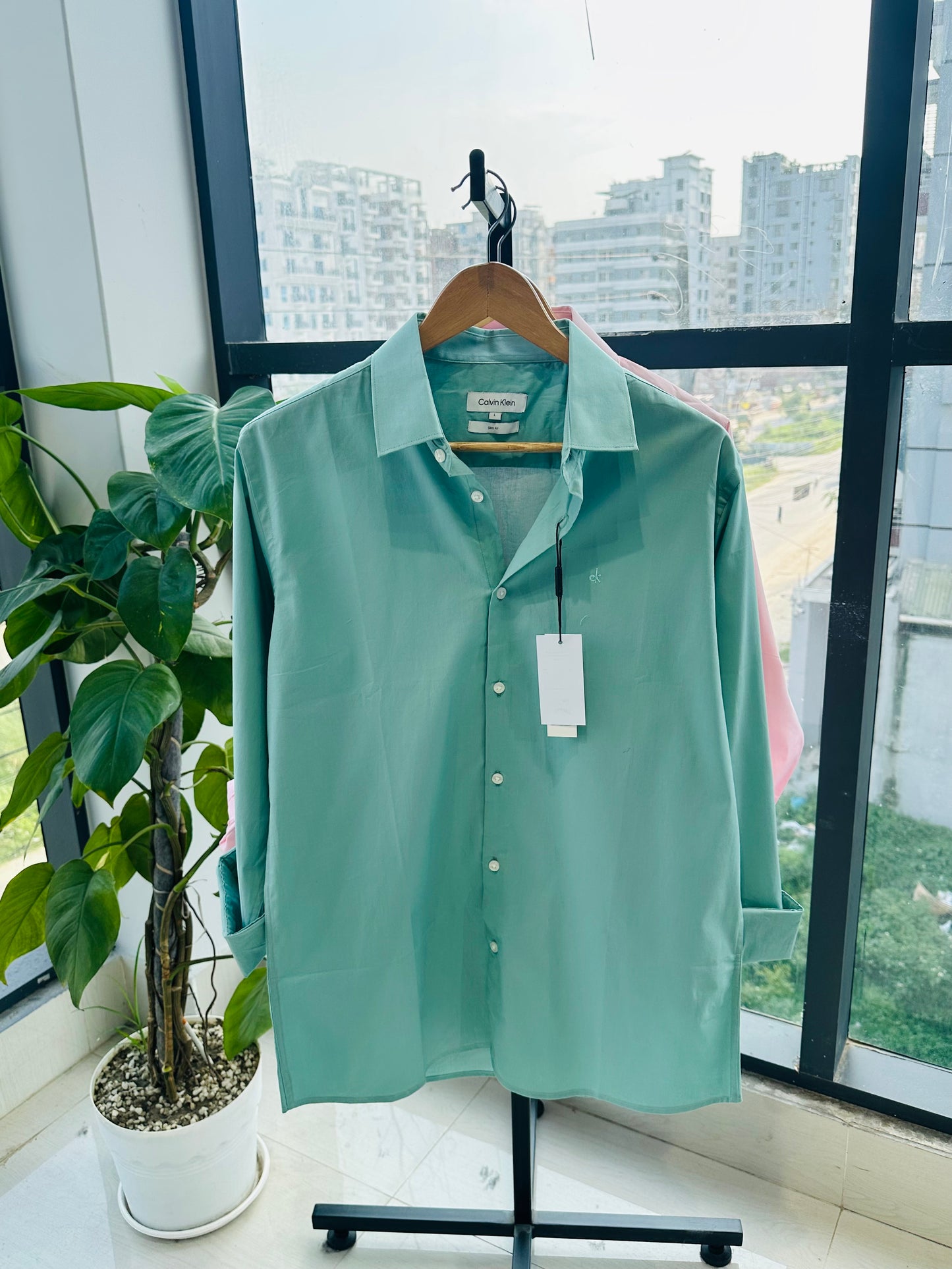 Classic Shirt-Mint Green