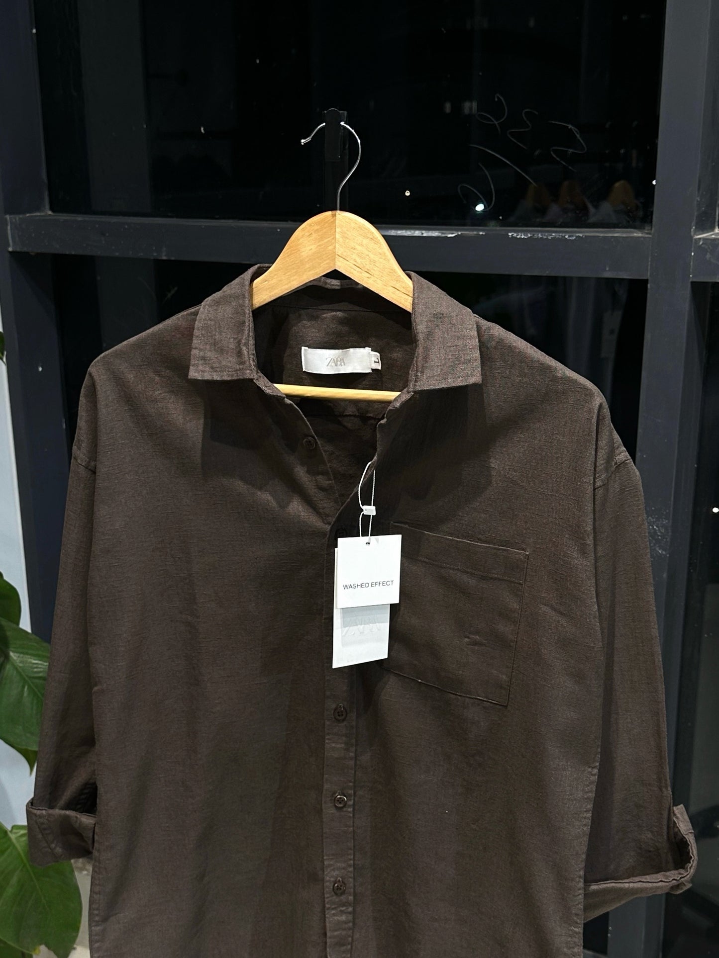 Urban Dropshoulder Shirt- Coffee Bean