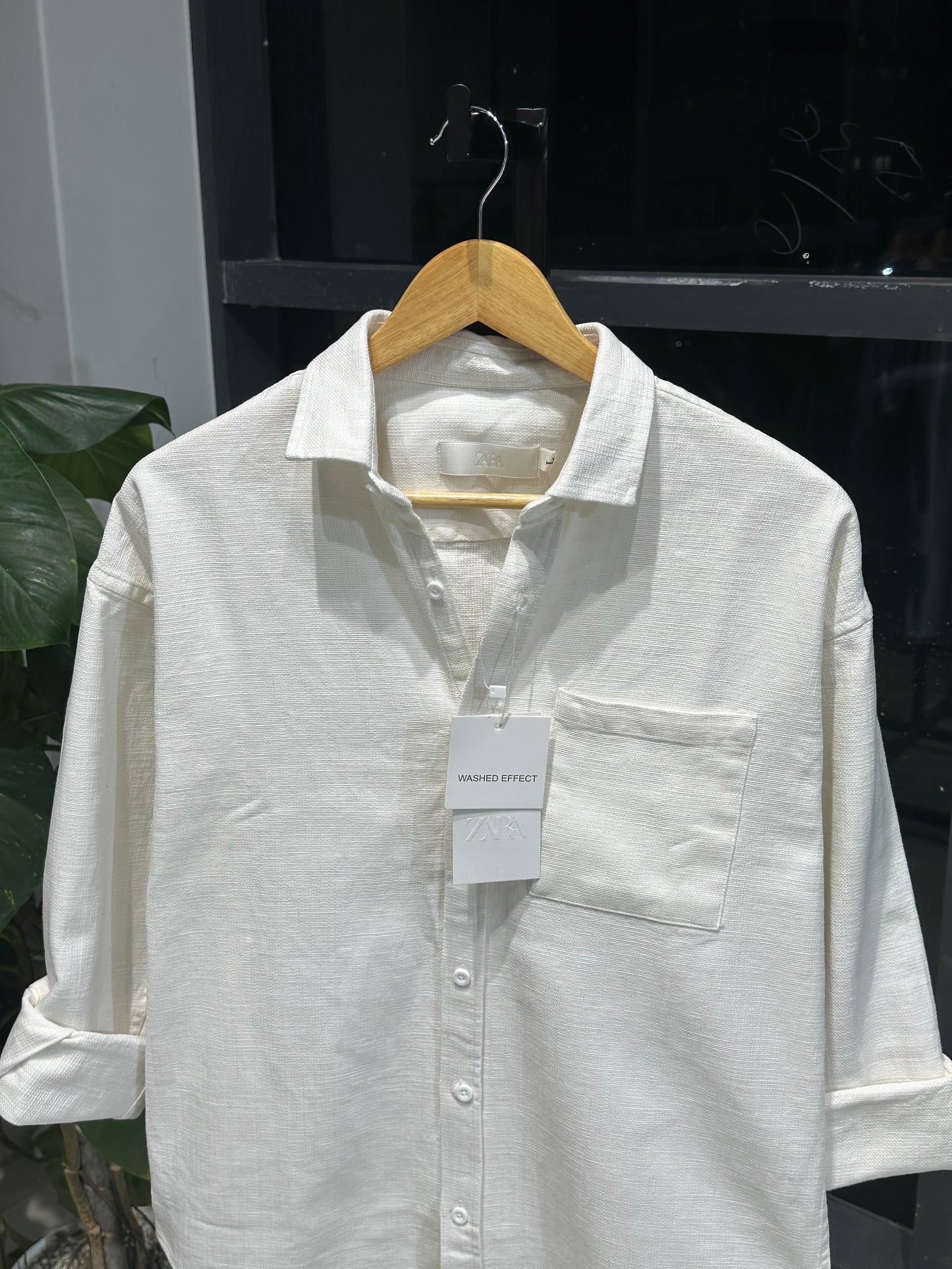 Urban Dropshoulder Shirt-Off-White
