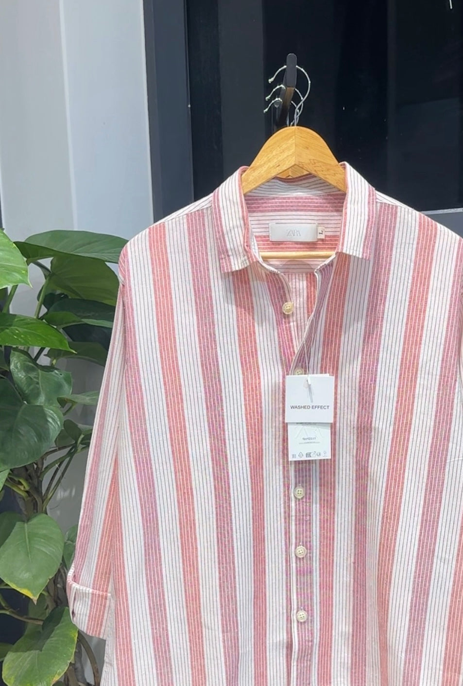 Urban Drift Boxy Shirt-Vintage Blush
